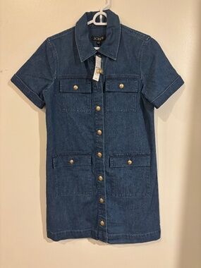 J. Crew Jean Dress Size 2, *NEW*